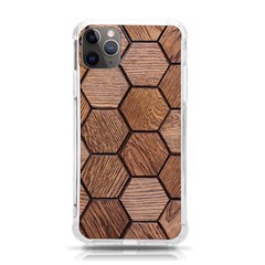 Wooden Triangles Texture, Wooden ,texture, Wooden Iphone 11 Pro Max 6 5 Inch Tpu Uv Print Case by nateshop