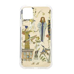 Egyptian Paper Woman Dress Design iPhone 11 TPU UV Print Case