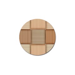 Wooden Wickerwork Textures, Square Patterns, Vector Golf Ball Marker (10 Pack) by nateshop