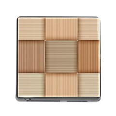 Wooden Wickerwork Textures, Square Patterns, Vector Memory Card Reader (square 5 Slot) by nateshop