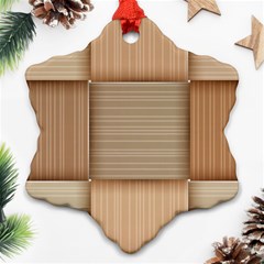 Wooden Wickerwork Textures, Square Patterns, Vector Ornament (snowflake) by nateshop