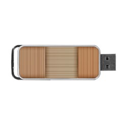 Wooden Wickerwork Textures, Square Patterns, Vector Portable Usb Flash (one Side) by nateshop