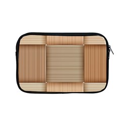 Wooden Wickerwork Textures, Square Patterns, Vector Apple Macbook Pro 13  Zipper Case by nateshop