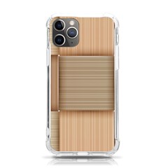 Wooden Wickerwork Textures, Square Patterns, Vector Iphone 11 Pro 5 8 Inch Tpu Uv Print Case by nateshop