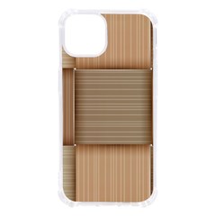 Wooden Wickerwork Textures, Square Patterns, Vector Iphone 13 Tpu Uv Print Case by nateshop