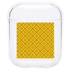 Yellow Floral Pattern Vintage Pattern, Yellow Background, Hard Pc Airpods 1/2 Case by nateshop