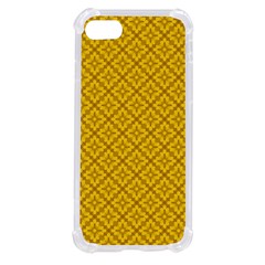 Yellow Floral Pattern Vintage Pattern, Yellow Background, Iphone Se by nateshop