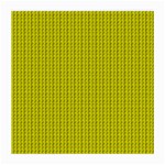 Yellow Lego Texture Macro, Yellow Dots Background Medium Glasses Cloth Front