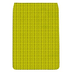 Yellow Lego Texture Macro, Yellow Dots Background Removable Flap Cover (s)