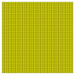 Yellow Lego Texture Macro, Yellow Dots Background Lightweight Scarf  by nateshop