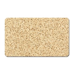 Yellow Sand Texture Magnet (rectangular) by nateshop