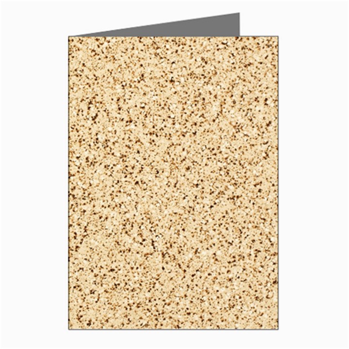 Yellow Sand Texture Greeting Cards (Pkg of 8)