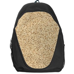 Yellow Sand Texture Backpack Bag by nateshop