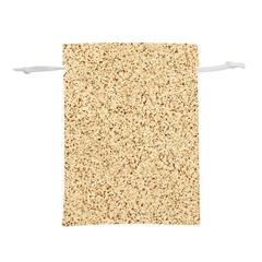 Yellow Sand Texture Lightweight Drawstring Pouch (s)