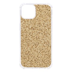 Yellow Sand Texture Iphone 13 Tpu Uv Print Case