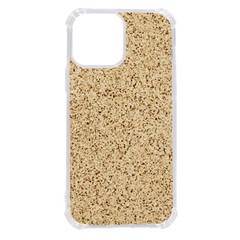 Yellow Sand Texture Iphone 13 Pro Max Tpu Uv Print Case by nateshop