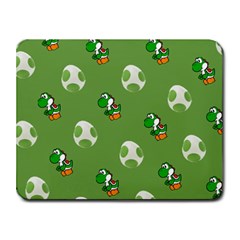 Yoshi Print, Super, Huevo, Game, Green, Egg, Mario Small Mousepad