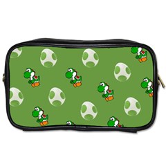 Yoshi Print, Super, Huevo, Game, Green, Egg, Mario Toiletries Bag (one Side) by nateshop