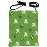 Yoshi Print, Super, Huevo, Game, Green, Egg, Mario Shoulder Sling Bag Front