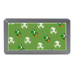 Yoshi Print, Super, Huevo, Game, Green, Egg, Mario Memory Card Reader (mini) by nateshop