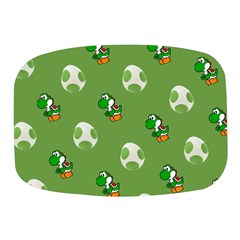 Yoshi Print, Super, Huevo, Game, Green, Egg, Mario Mini Square Pill Box by nateshop