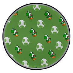 Yoshi Print, Super, Huevo, Game, Green, Egg, Mario Wireless Fast Charger(black) by nateshop