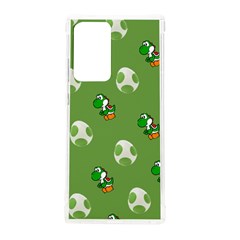 Yoshi Print, Super, Huevo, Game, Green, Egg, Mario Samsung Galaxy Note 20 Ultra Tpu Uv Case by nateshop