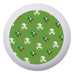 Yoshi Print, Super, Huevo, Game, Green, Egg, Mario Dento Box With Mirror by nateshop