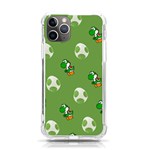 Yoshi Print, Super, Huevo, Game, Green, Egg, Mario iPhone 11 Pro 5.8 Inch TPU UV Print Case Front