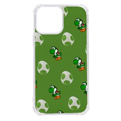 Yoshi Print, Super, Huevo, Game, Green, Egg, Mario Iphone 13 Pro Max Tpu Uv Print Case