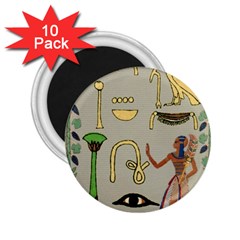 Egyptian Man Artifact Royal 2 25  Magnets (10 Pack)  by Proyonanggan