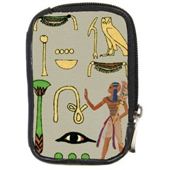 Egyptian Man Artifact Royal Compact Camera Leather Case by Proyonanggan