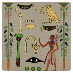 Egyptian Man Artifact Royal Uv Print Square Tile Coaster  by Proyonanggan