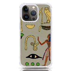 Egyptian Man Artifact Royal Iphone 13 Pro Tpu Uv Print Case by Proyonanggan