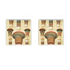 Egyptian Architecture Column Cufflinks (square) by Proyonanggan