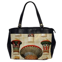 Egyptian Architecture Column Oversize Office Handbag by Proyonanggan