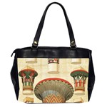 Egyptian Architecture Column Oversize Office Handbag (2 Sides) Back