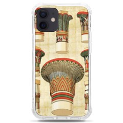 Egyptian Architecture Column Iphone 12 Mini Tpu Uv Print Case	 by Proyonanggan