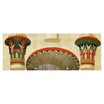 Egyptian Architecture Column Banner and Sign 8  x 3  Front