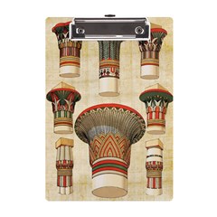 Egyptian Architecture Column A5 Acrylic Clipboard by Proyonanggan