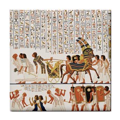 Ancient Egyptian Art Egypt Tile Coaster by Proyonanggan