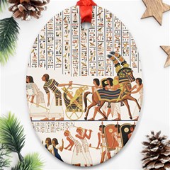 Ancient Egyptian Art Egypt Ornament (oval) by Proyonanggan