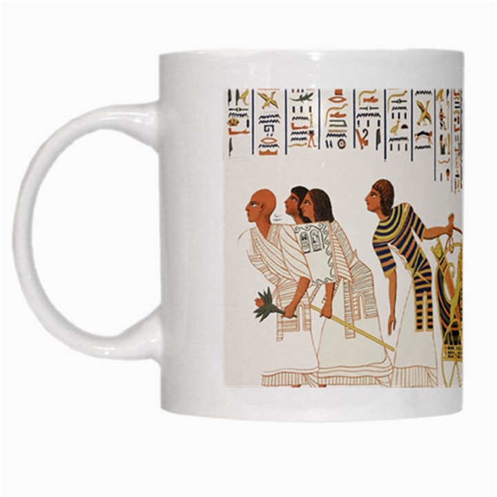 Ancient Egyptian Art Egypt White Mug