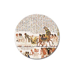 Ancient Egyptian Art Egypt Magnet 3  (round) by Proyonanggan