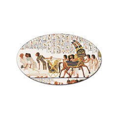 Ancient Egyptian Art Egypt Sticker Oval (100 Pack) by Proyonanggan