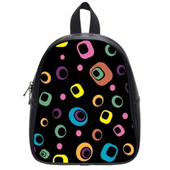 Abstract-2 School Bag (small) by nateshop