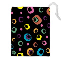 Abstract-2 Drawstring Pouch (5xl) by nateshop