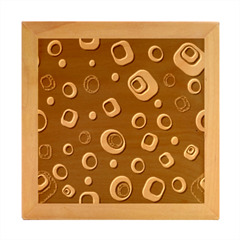 Abstract-2 Wood Photo Frame Cube by nateshop