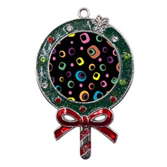 Abstract-2 Metal X mas Lollipop With Crystal Ornament by nateshop