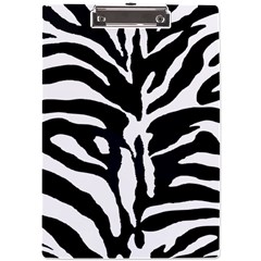 Zebra-black White A4 Acrylic Clipboard by nateshop